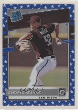 2020 Panini Donruss Optic Rated Rookies Spirit of Prizm 76/76 Andres Munoz 7qg