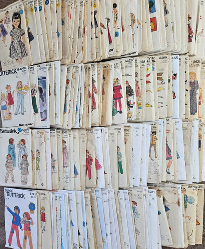 Butterick Sewing Patterns Little Girls size 4 1950's -1990's You Choose