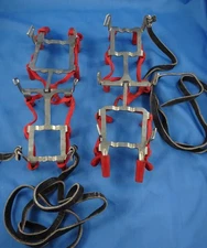 Vintage REI 12-Point Men’s size 10 Crampons Ice Hiking W/Covers, Very Good +
