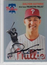 2023 Topps Chrome Platinum Anniversary Refractor - Dalton Guthrie #117 (RC)