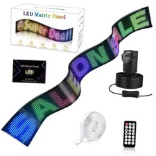 Flexible Devil Eyes Light for Windshield,LED Sign for Car,LED Digital Panel