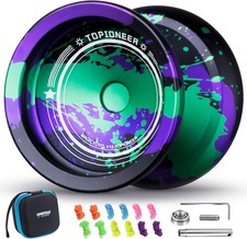 V12 Finger Spin Yoyo - Professional Responsive  Unresponsive Yoyo for Kids ...