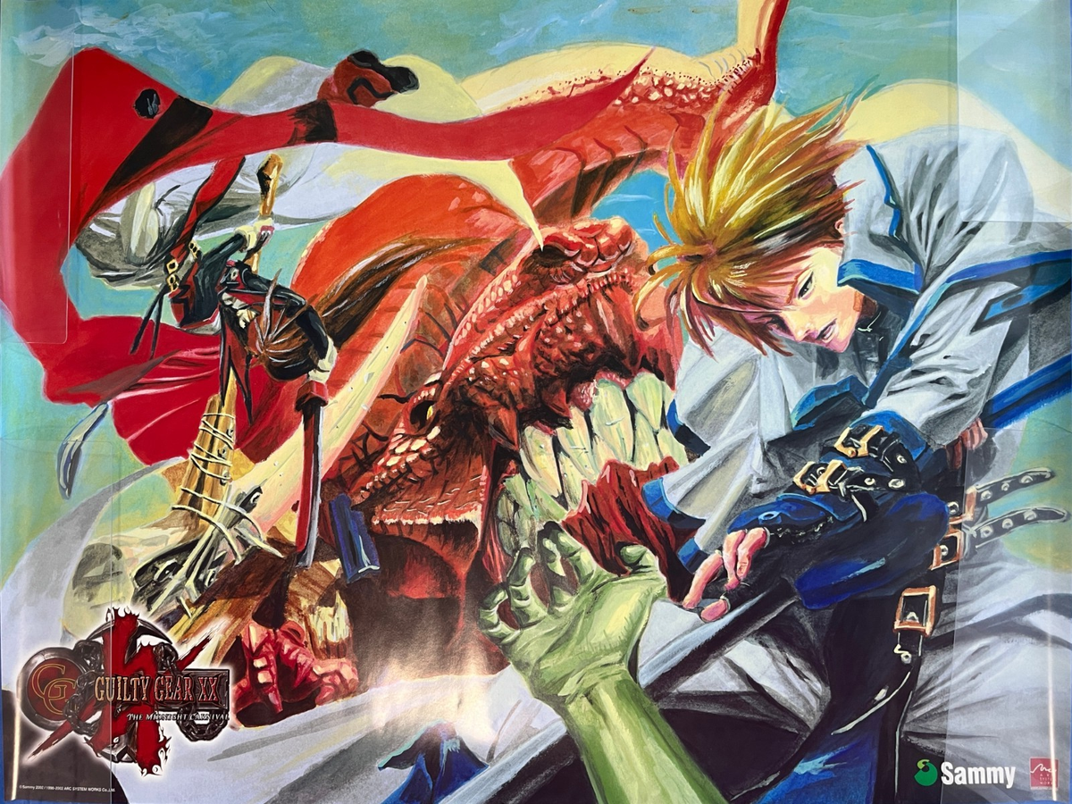 GUILTY GEAR XX Promotional Poster Game Japan | eBay