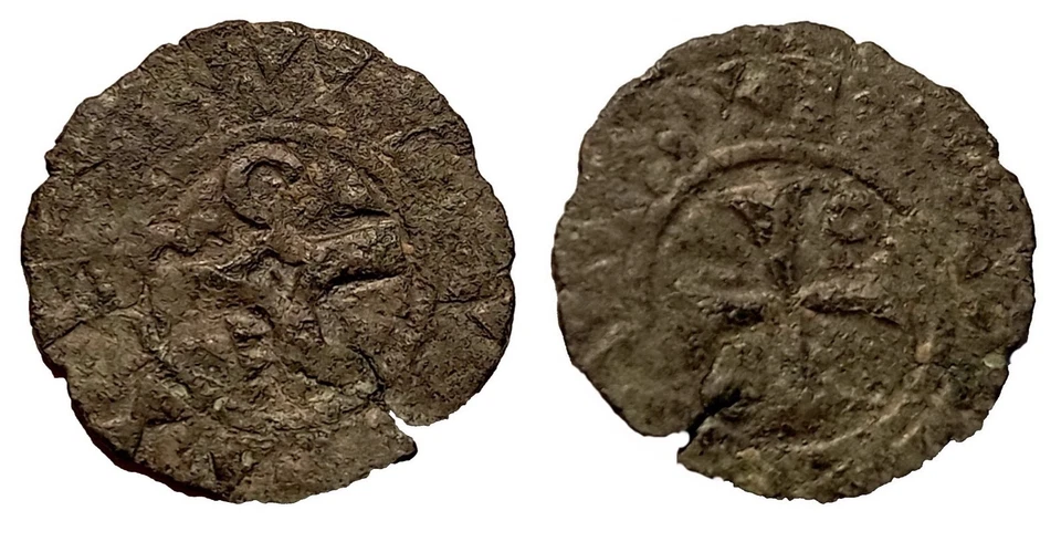 Monnaie Royale ou Féodale / 1g / 18 mm / Billon - Photo 1/3