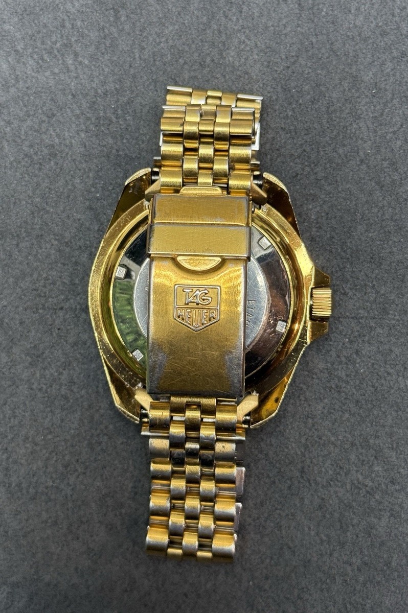 👍 Vintage TAG HEUER 1000 980.022 Jumbo 984.013 Style Wolf Of Wall