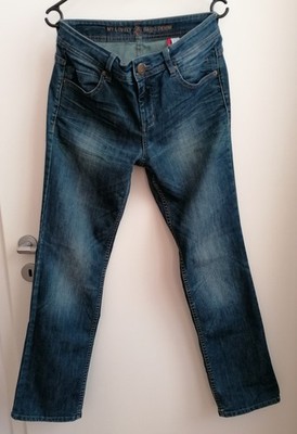 s.Oliver Jeans-Hose Straight W 38 L 30 Dunkel-Blau My Lovely Basic Denim