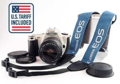 [Mint-] Canon EOS Kiss III Rebel 2000 Silver + EF 28-80mm USM Set - From Japan