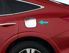 For 2010-2015 Honda Crosstour Gas Cap Stainless Steel Fuel Cover