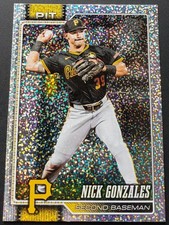 NICK GONZALES 2026 Topps Celebration SP SILVER CONFETTI Foil Parallel Pirates