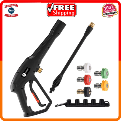 #ad Pressure Washer Gun Karcher Ryobi Powerstroke Jet Wand Spray Nozzle Tips $41.31