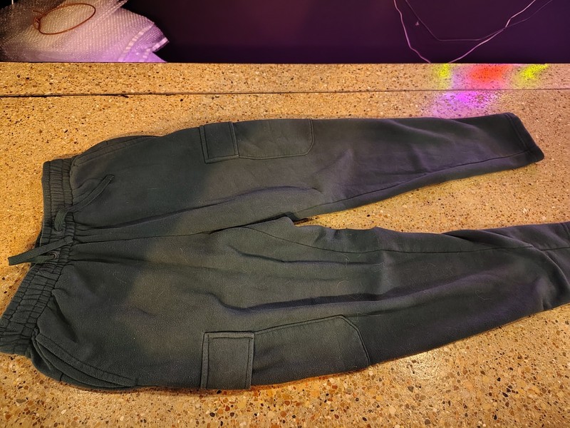 Tek Gear Ultrasoft Fleece Jogger Sweatpants Men's Size S Green