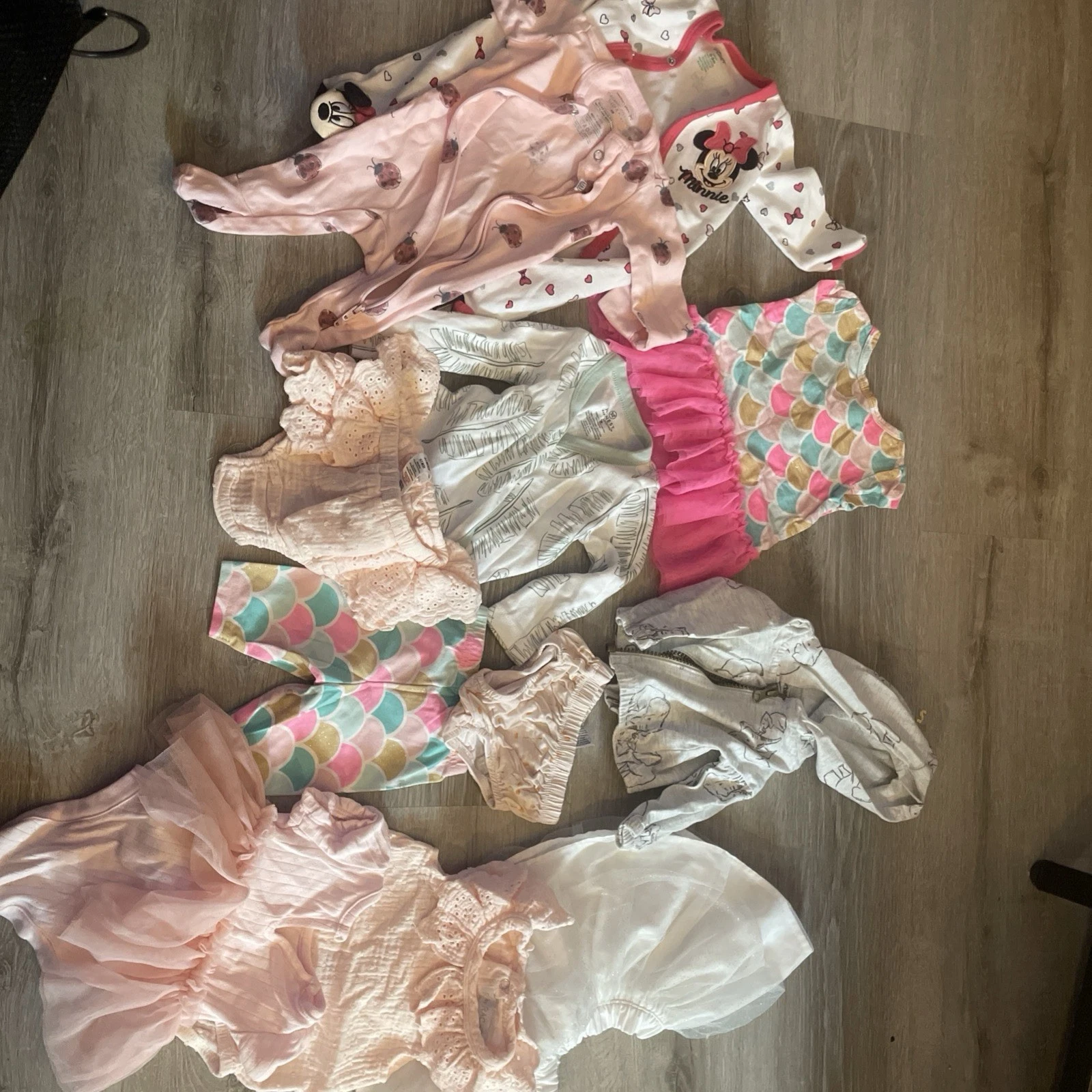 Mixed Season Baby Lot 0-6 Months Girl Clothes 30+ Pieces