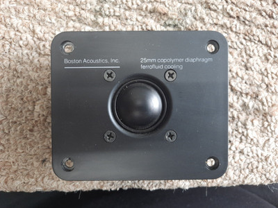 Boston Acoustics CFT-5 25mm Copolymer Fluid-Cooled Tweeters, Tested, Working