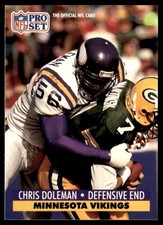 1991 Pro Set Chris Doleman Minnesota Vikings #570