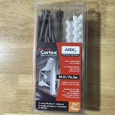 FastenMaster AZEK Cortex 80 Collated White Trim Plugs 50 Lf 2 3/4 Screw TORX