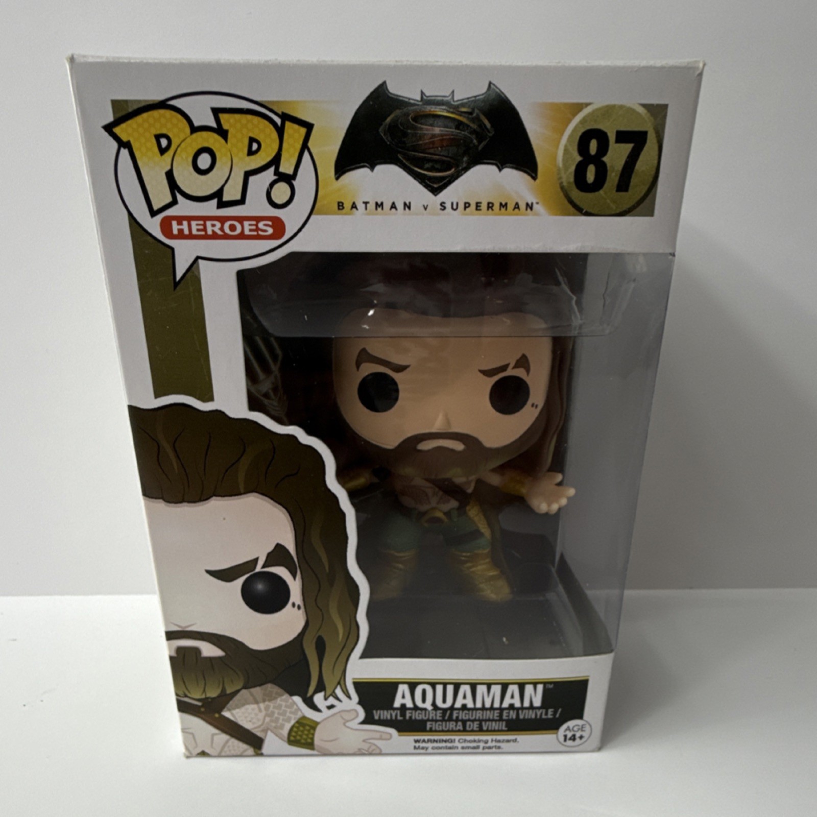 Funko Pop! Vinyl Batman v Superman Aquaman #87 Heroes Vinyl 