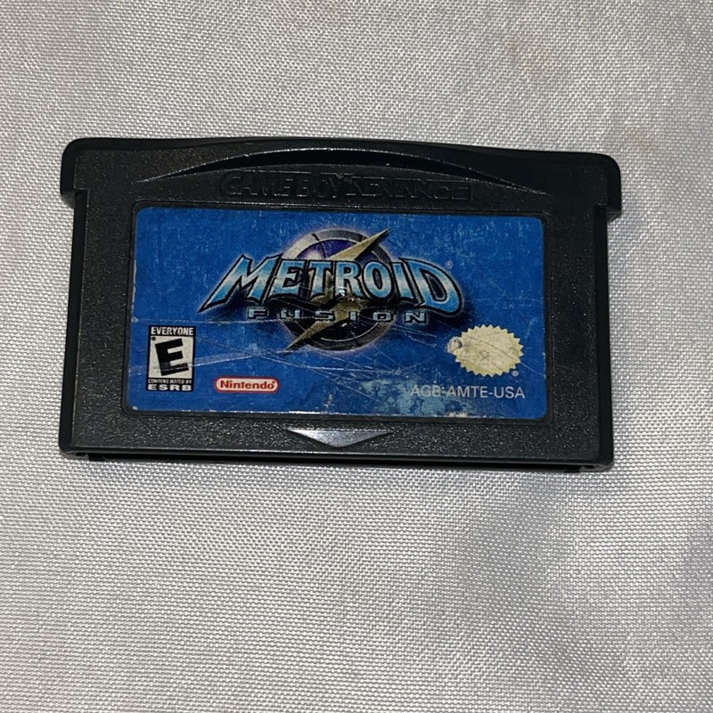METROID FUSION GBA Nintendo Game Boy Advance Authentic Cleaned Tested