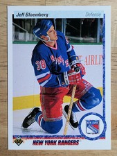 1990-91 Upper Deck #370 Jeff Bloemberg RC