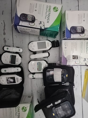 #ad #ad Blood Pressure And Glucose Monitor Lot NEW amp; USED $70.00