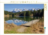 Calvendo Puzzle Landschaft Oberbayern Geroldsee Und Karwendelgebirge 2000 Teile