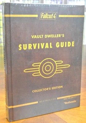 Fallout 4 VAULT DWELLERS Survival Guide COLLECTORS EDITION Restricted HARD COVER