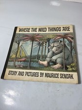 Where The Wild Things Are - Maurice Sendak 1st Edition Early Printing 1963