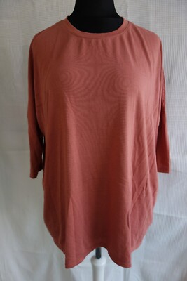 EK4275 Damen Blusenshirt von C&A, rot, Gr. XL