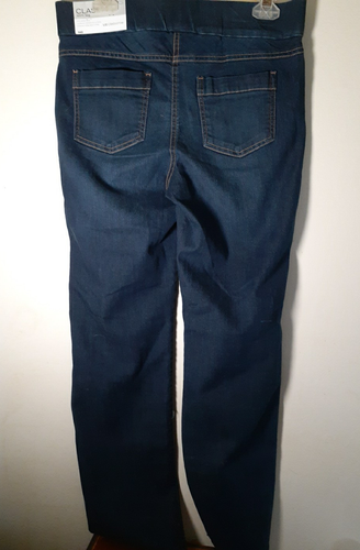 Liz Claiborne bequeme klassische Damenjeans zum Überziehen Stretch Größe Small neu mit Etikett - Bild 2 von 5