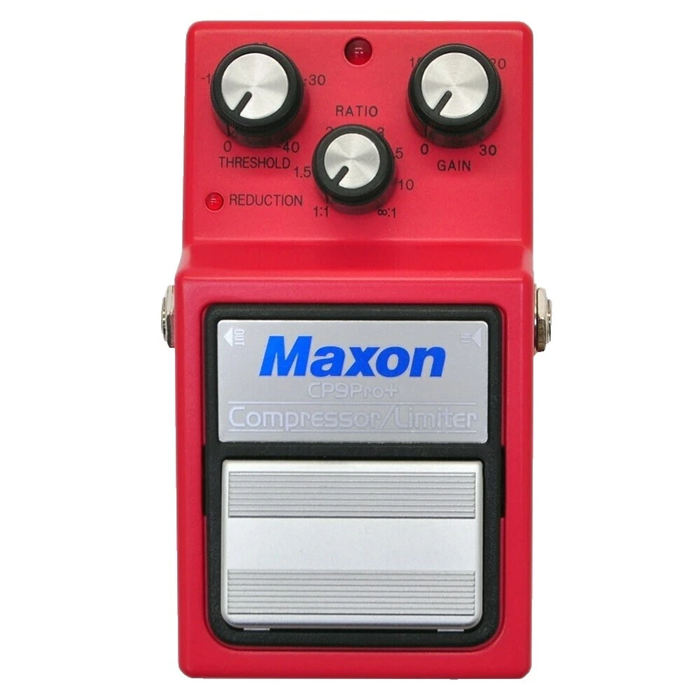 Pedales de efectos para guitarra eléctrica acústica Maxon