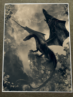 Dark Fantasy Art Dragon