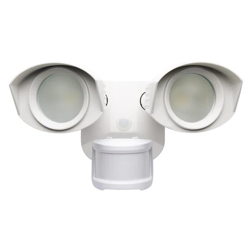 Satco 65-217 Dual-Head 20W LED Security Light with Motion Sensor 1900 Lumen 120V - Picture 2 of 4