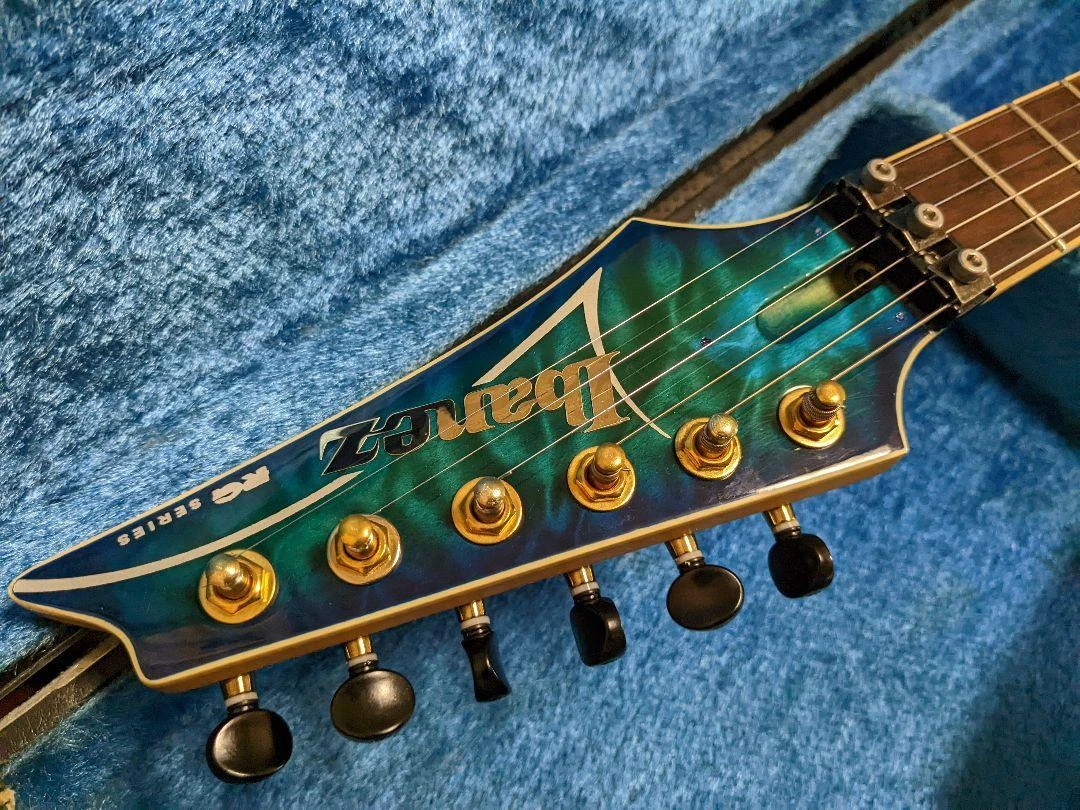 Electric Guitar Ibanez RG350QMZ Hexa & W.blade 3H MOD
