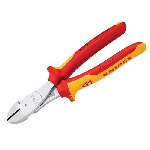 Knipex VDE Alto Leva Diagonale Taglierino 200mm KPX7406200