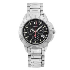 Versace V-Sport Men’s Chronograph Black Dial Watch - 12C99D009S099 ($1750 MSRP)
