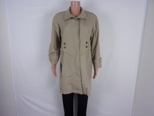 I.d.f. Button Up Long Sleeve Coat Size:bust40" Tan