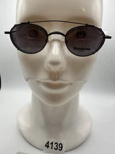 New Vintage Revolution Eyewear With Sun Shade RE061 Matte Black 45 20 145