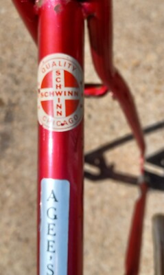 Schwinn MAG Scrambler SX100 Cardinal Red Frame with Crank and seat