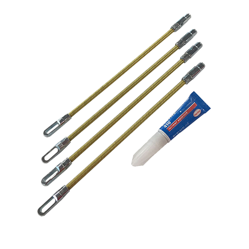 Ideal 31159 SClass Fish Tape, Field Replacement Leaders (4