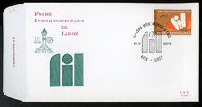 BELGIUM 1973 FIRST DAY COVER, LIEGE INTERNATIONAL FAIR !! M83