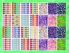 Stickers Bundle - Kid Cartoons Lot 35 Fun Packs Themes Seasons Teachers, TEENS 