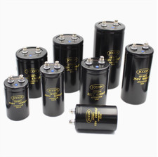 1Pcs Fixed Aluminium Electrolytic Capacitors 105 C 63V 450V/1000uf 10000uf