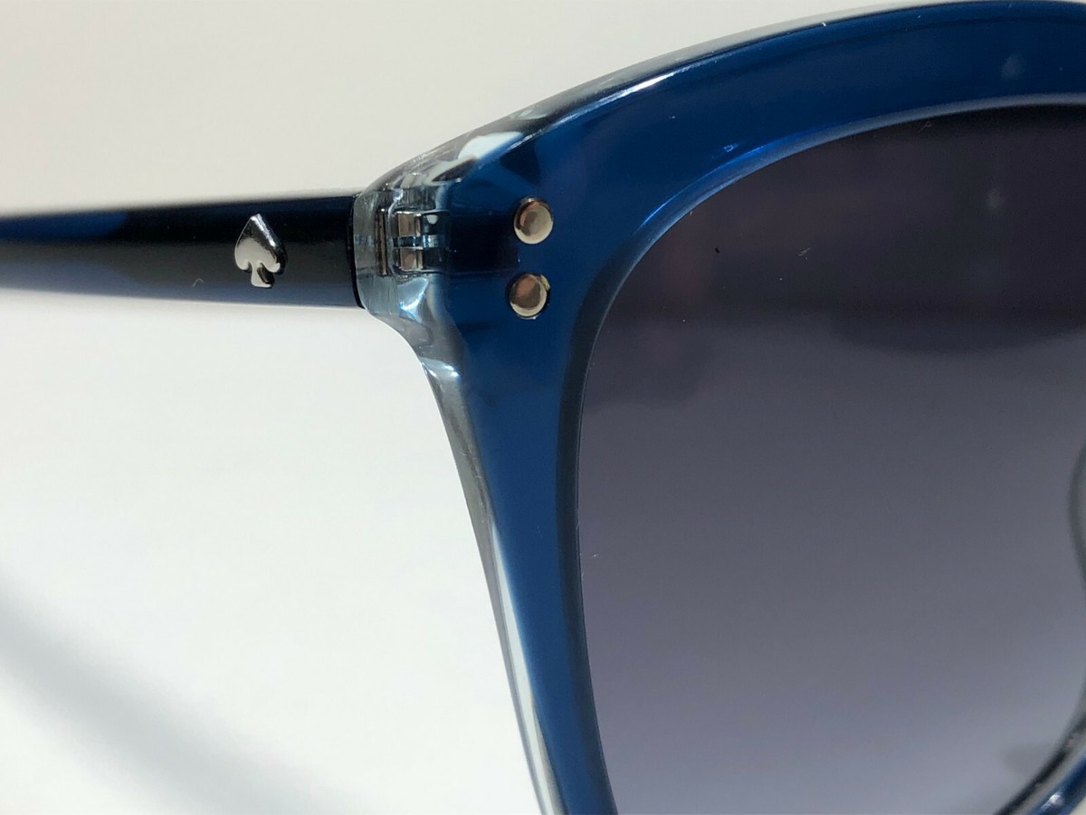 Kate Spade Pella/G/S PJP90 Blue Cat Eye/ Purple Lens Women display picture 3