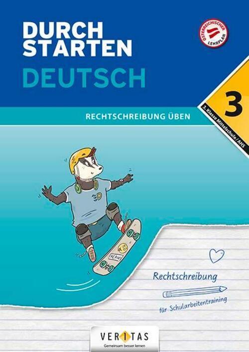 Thumbnail - Durchstarten 3. Klasse - Deutsch Mittelschule/ahs - Rechtschreibung |