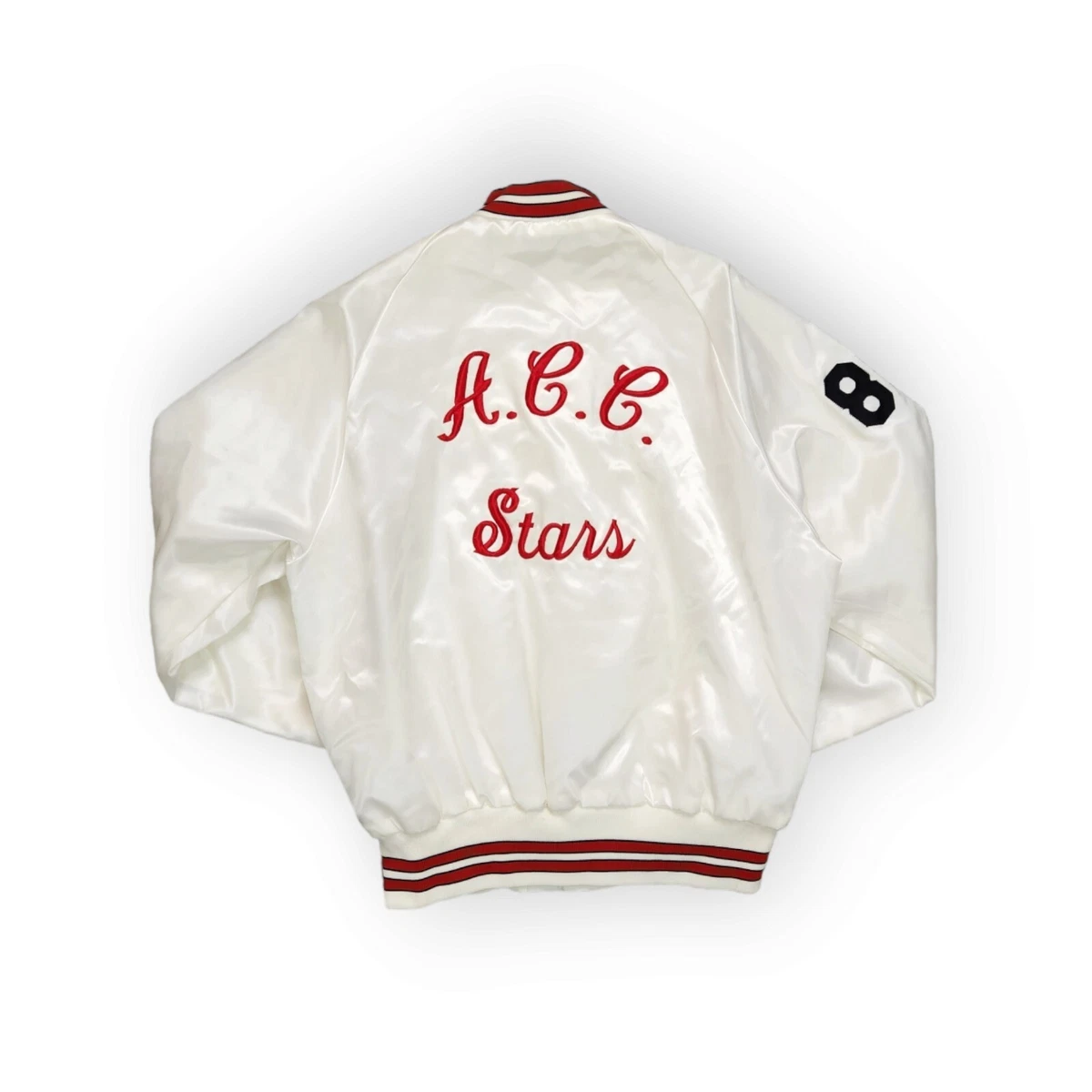 White satin jacket mens sale