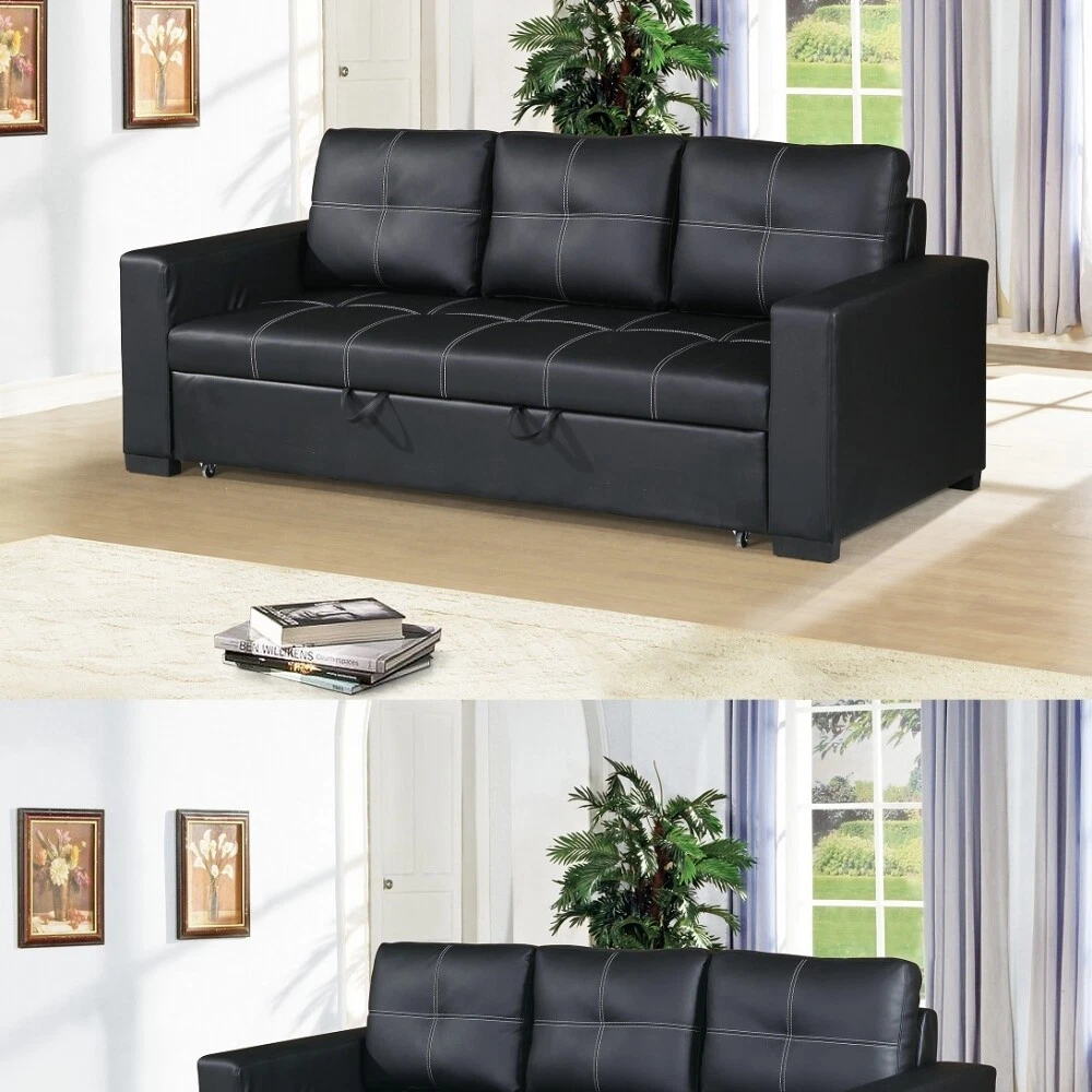 Leather Sofa With Pull Out Bed Matttroy