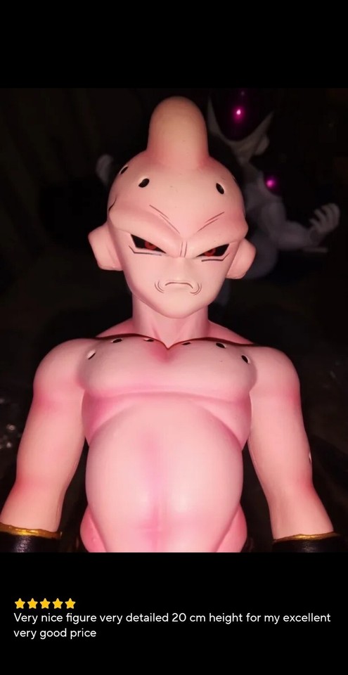 Figurine Majin Buu Dragon Ball Z – PVC 24 Cm, Avec Socle, Neuve Sous Blister