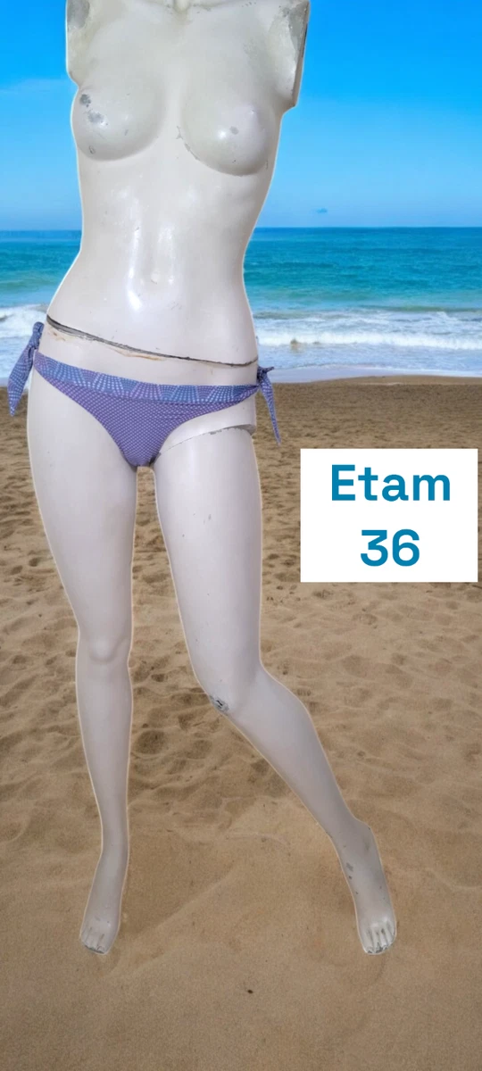 Maillot De Bain 2 Pièces Etam - Taille 36-38 - Rose - Neuf Sans Étiquettes