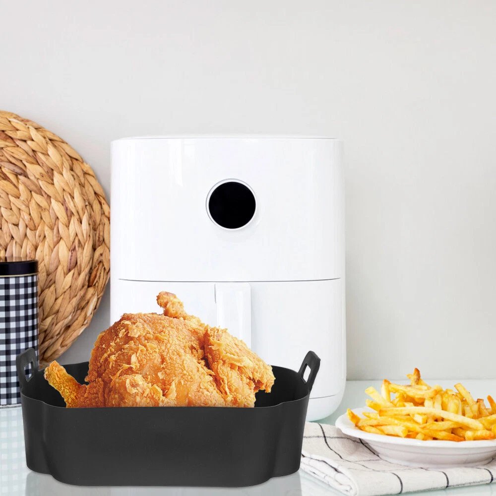 Air Fryer Pans and Trays Silicone Mat Baking Liner for Oil-free Cooking