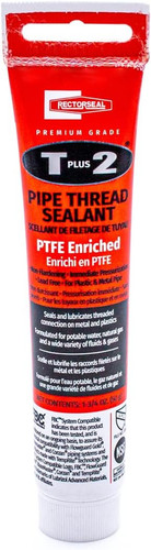 Rectorseal 23710 1-3/4-Ounce Tube T plus Pipe Thread Sealant , White