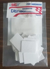 SIG RC Airplane CA Cloth Easy Hinges Hinge SH710 SH-710  SH 710 Package 24